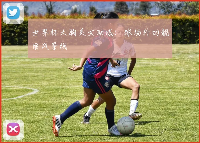 世界杯大胸美女助威：球场外的靓丽风景线